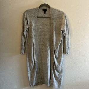 GAP Long Grey Cardigan